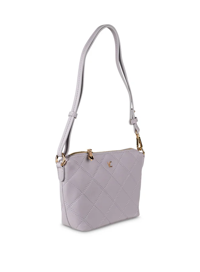 فينتشي حقيبة كتف نسائية مبطنة